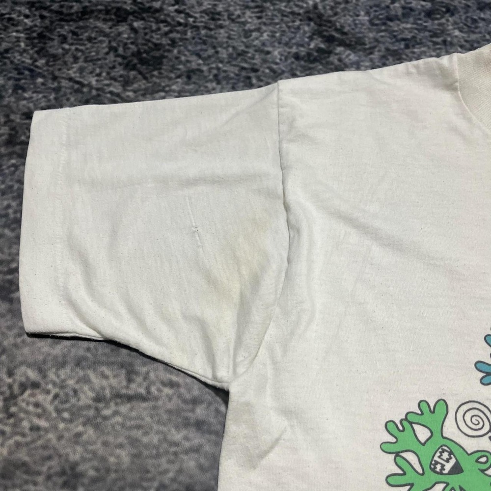 Vintage 1991 Lollapalooza T Shirt Mens Large White Music Festival Band Tee 90s - Picture 6 of 8